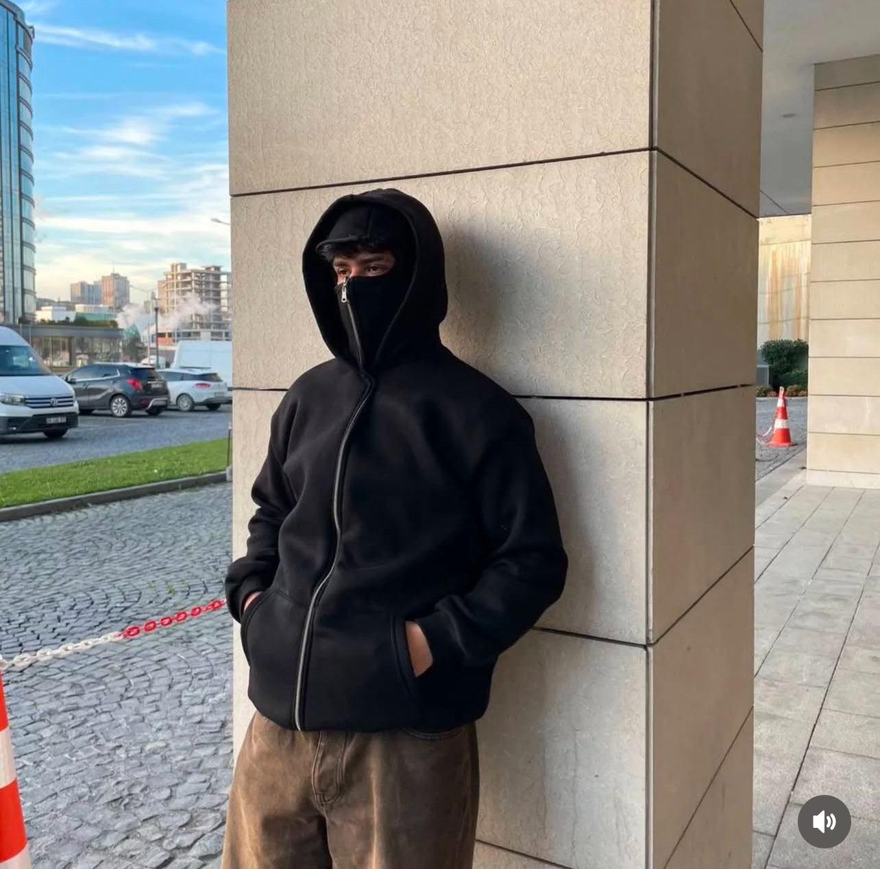 Balaclava Ninja Zipper